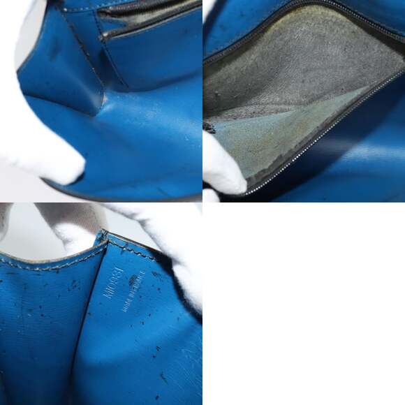 LOUIS VUITTON Epi Pochette Arche Shoulder Bag Blue M52575 - Picture 12 of 12